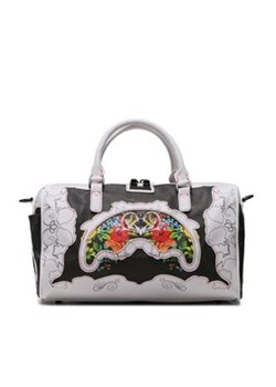 SPRAYGROUND Torebka The Floral Cut Mini Duffle 910D4276NSZ Czarny ze sklepu MODIVO w kategorii Torby podróżne - zdjęcie 152671041