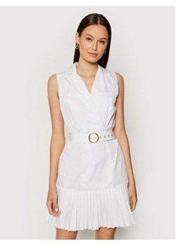 Rinascimento Sukienka koktajlowa CFC0017897002 Biały Regular Fit ze sklepu MODIVO w kategorii Sukienki - zdjęcie 152675342