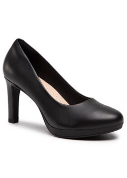 Clarks Półbuty Ambyr Joy 261577644 Czarny ze sklepu MODIVO w kategorii Czółenka - zdjęcie 152675702