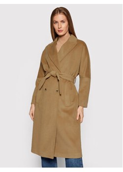 Rinascimento Trencz CFC0103850003 Beżowy Regular Fit ze sklepu MODIVO w kategorii Płaszcze damskie - zdjęcie 152683963
