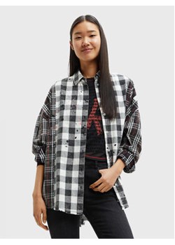 Desigual Koszula Kate 22WWCW14 Szary Oversize ze sklepu MODIVO w kategorii Koszule damskie - zdjęcie 152686330