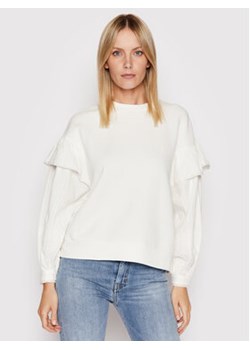 TWINSET Bluza 221TP2290 Biały Loose Fit ze sklepu MODIVO w kategorii Bluzy damskie - zdjęcie 152690700