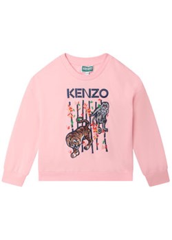 Kenzo Kids Bluza K15652 S Różowy Regular Fit ze sklepu MODIVO w kategorii Bluzy dziewczęce - zdjęcie 152691560