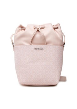 Calvin Klein Torebka Must Bucket Bag Sm Mono K60K609390 Różowy ze sklepu MODIVO w kategorii Torebki worki - zdjęcie 152691863
