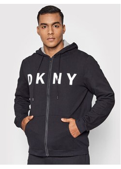 DKNY Bluza N5_6736_DKY Czarny Regular Fit ze sklepu MODIVO w kategorii Bluzy męskie - zdjęcie 152692211