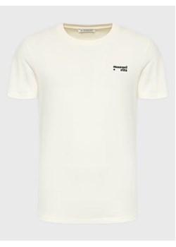 Manuel Ritz T-Shirt 3332M552 223848 Beżowy Regular Fit ze sklepu MODIVO w kategorii T-shirty męskie - zdjęcie 152692250