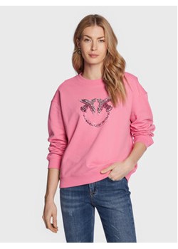 Pinko Bluza 100534 A0M9 Różowy Relaxed Fit ze sklepu MODIVO w kategorii Bluzy damskie - zdjęcie 152693174
