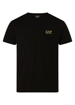 EA7 Emporio Armani T-shirt męski Mężczyźni Bawełna czarny nadruk ze sklepu vangraaf w kategorii T-shirty męskie - zdjęcie 152696260