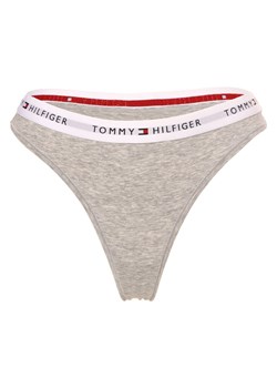 Tommy Hilfiger Stringi Kobiety Dżersej jasny szary marmurkowy ze sklepu vangraaf w kategorii Majtki damskie - zdjęcie 152697202