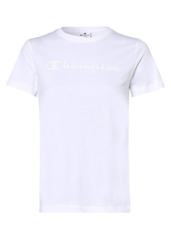 Champion T-shirt damski Kobiety Bawełna biały nadruk ze sklepu vangraaf w kategorii Bluzki damskie - zdjęcie 152697773
