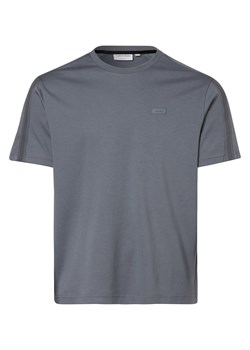 Calvin Klein T-shirt męski Mężczyźni Bawełna indygo jednolity ze sklepu vangraaf w kategorii T-shirty męskie - zdjęcie 152698634