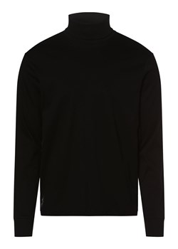 Polo Ralph Lauren Męska koszulka z długim rękawem Mężczyźni Bawełna czarny jednolity ze sklepu vangraaf w kategorii T-shirty męskie - zdjęcie 152698792
