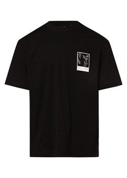 Only&Sons T-shirt męski Mężczyźni Dżersej czarny nadruk ze sklepu vangraaf w kategorii T-shirty męskie - zdjęcie 152699212