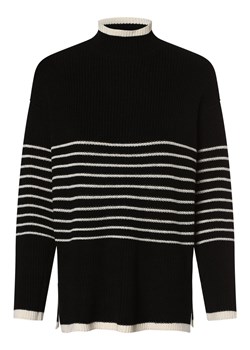 soyaconcept® Sweter damski Kobiety Bawełna czarny w paski ze sklepu vangraaf w kategorii Swetry damskie - zdjęcie 152699270
