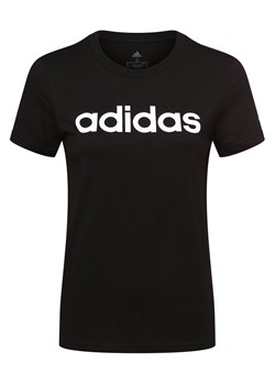 adidas Sportswear T-shirt damski Kobiety Dżersej czarny nadruk ze sklepu vangraaf w kategorii Bluzki damskie - zdjęcie 152699333