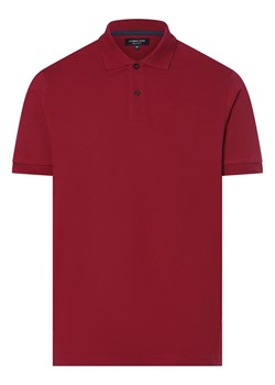 Andrew James Męska koszulka polo Mężczyźni Bawełna bordowy jednolity ze sklepu vangraaf w kategorii T-shirty męskie - zdjęcie 152699582