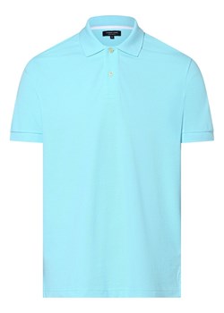 Andrew James Męska koszulka polo Mężczyźni Bawełna turkusowy marmurkowy ze sklepu vangraaf w kategorii T-shirty męskie - zdjęcie 152699590