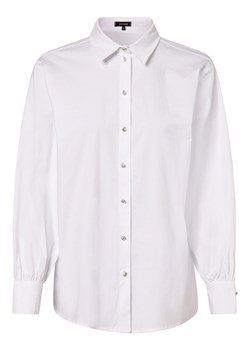 More & More Bluzka damska Kobiety Bawełna biały jednolity ze sklepu vangraaf w kategorii Koszule damskie - zdjęcie 152699601