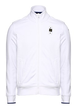 Blauer Męska bluza rozpinana Mężczyźni Bawełna biały jednolity ze sklepu vangraaf w kategorii Bluzy męskie - zdjęcie 152699610