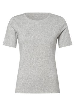 brookshire T-shirt damski Kobiety Bawełna szary jednolity ze sklepu vangraaf w kategorii Bluzki damskie - zdjęcie 152699644