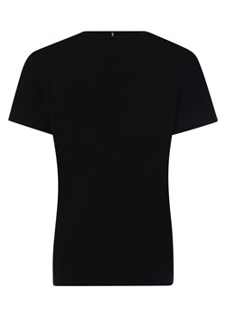 Tommy Hilfiger T-shirt damski Kobiety Bawełna granatowy jednolity ze sklepu vangraaf w kategorii Bluzki damskie - zdjęcie 152699944