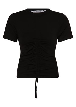 Calvin Klein Jeans T-shirt damski Kobiety Sztuczne włókno czarny jednolity ze sklepu vangraaf w kategorii Bluzki damskie - zdjęcie 152700060