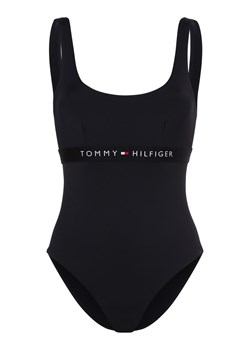 Tommy Hilfiger Damski strój kąpielowy Kobiety granatowy jednolity ze sklepu vangraaf w kategorii Stroje kąpielowe - zdjęcie 152700483