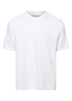 Drykorn T-shirt męski Mężczyźni Bawełna biały jednolity ze sklepu vangraaf w kategorii T-shirty męskie - zdjęcie 152700510