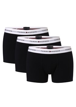 Tommy Hilfiger Obcisłe bokserki pakowane po 3 szt. Mężczyźni Bawełna granatowy jednolity ze sklepu vangraaf w kategorii Majtki męskie - zdjęcie 152700564