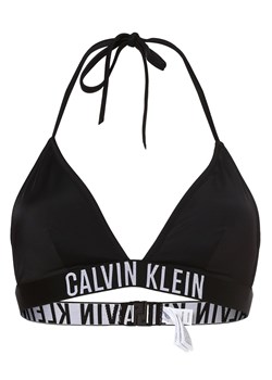 Calvin Klein Damska góra od bikini Kobiety czarny jednolity ze sklepu vangraaf w kategorii Stroje kąpielowe - zdjęcie 152700571