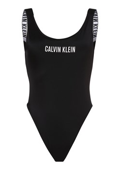 Calvin Klein Damski strój kąpielowy Kobiety czarny nadruk ze sklepu vangraaf w kategorii Stroje kąpielowe - zdjęcie 152700572