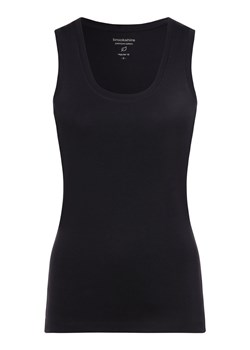 brookshire Top damski Kobiety Bawełna granatowy jednolity ze sklepu vangraaf w kategorii Bluzki damskie - zdjęcie 152701440