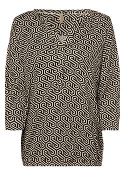 soyaconcept® Koszulka damska Kobiety Bawełna czarny wzorzysty ze sklepu vangraaf w kategorii Bluzki damskie - zdjęcie 152701474