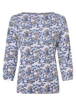 Apriori Damska koszulka z długim rękawem Kobiety Bawełna jasnoniebieski wzorzysty ze sklepu vangraaf w kategorii Bluzki damskie - zdjęcie 152701744