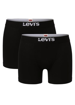 Levi's Obcisłe bokserki pakowane po 2 szt. Mężczyźni Bawełna czarny jednolity ze sklepu vangraaf w kategorii Majtki męskie - zdjęcie 152702040