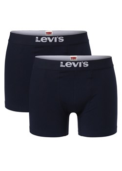 Levi's Obcisłe bokserki pakowane po 2 szt. Mężczyźni Bawełna granatowy jednolity ze sklepu vangraaf w kategorii Majtki męskie - zdjęcie 152702041