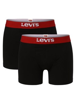 Levi's Obcisłe bokserki pakowane po 2 szt. Mężczyźni Bawełna czarny jednolity ze sklepu vangraaf w kategorii Majtki męskie - zdjęcie 152702043