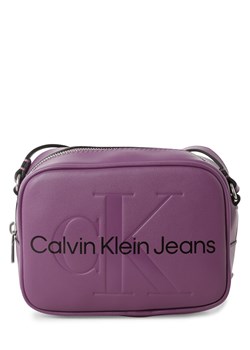 Calvin Klein Jeans Damska torebka na ramię Kobiety Sztuczna skóra lila nadruk ze sklepu vangraaf w kategorii Listonoszki - zdjęcie 152702694