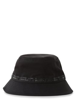 Calvin Klein Damski bucket hat Kobiety Bawełna czarny jednolity ze sklepu vangraaf w kategorii Kapelusze damskie - zdjęcie 152703342