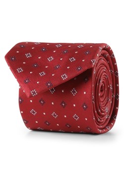 Andrew James Krawat jedwabny męski Mężczyźni Jedwab czerwony wzorzysty ze sklepu vangraaf w kategorii Krawaty - zdjęcie 152703551