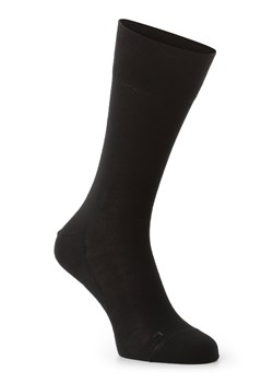 FALKE Skarpety Mężczyźni Bawełna czarny jednolity ze sklepu vangraaf w kategorii Skarpetki męskie - zdjęcie 152703871