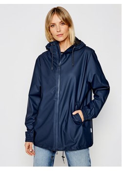 Rains Kurtka przeciwdeszczowa Unisex 1837 Granatowy Relaxed Fit ze sklepu MODIVO w kategorii Kurtki damskie - zdjęcie 152882584