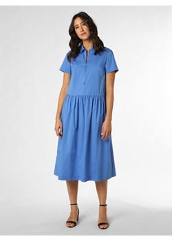 JOOP! Sukienka damska Kobiety Bawełna niebieski jednolity ze sklepu vangraaf w kategorii Sukienki - zdjęcie 152884661