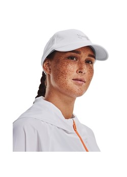 Damska czapka z daszkiem Under Armour  Women's UA Blitzing Adj - biała ze sklepu Sportstylestory.com w kategorii Czapki z daszkiem damskie - zdjęcie 152895820