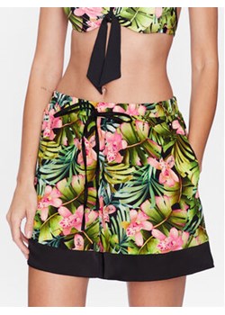 Liu Jo Beachwear Szorty materiałowe VA3008 T3347 Zielony Regular Fit ze sklepu MODIVO w kategorii Szorty - zdjęcie 152908044