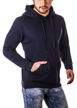 Męska bluza z kapturem  sg1 granat ze sklepu Risardi w kategorii Bluzy męskie - zdjęcie 152910874