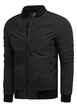 Przejściowa kurtka męska A057 - czarna ze sklepu Risardi w kategorii Kurtki męskie - zdjęcie 152910902