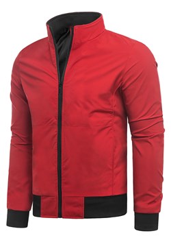 Przejściowa kurtka męska A045 czerwona ze sklepu Risardi w kategorii Kurtki męskie - zdjęcie 152910912