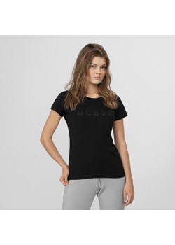 Damski t-shirt z nadrukiem GUESS AMICE SS REGULAR T-SHIRT ze sklepu Sportstylestory.com w kategorii Bluzki damskie - zdjęcie 152918550