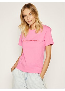 Local Heroes T-Shirt AW2021T0029 Różowy Regular Fit ze sklepu MODIVO w kategorii Bluzki damskie - zdjęcie 152946341